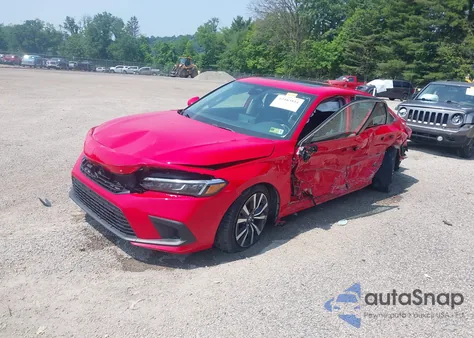 2022 Honda Civic Ex z USA, uszkodzony, nr VIN 2HGFE1F70NH311745